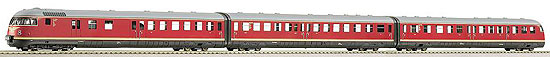 3 Unit Diesel Railcar VT 12.5 Digital with Sound<br /><a href='images/pictures/Roco/63131.jpg' target='_blank'>Full size image</a>